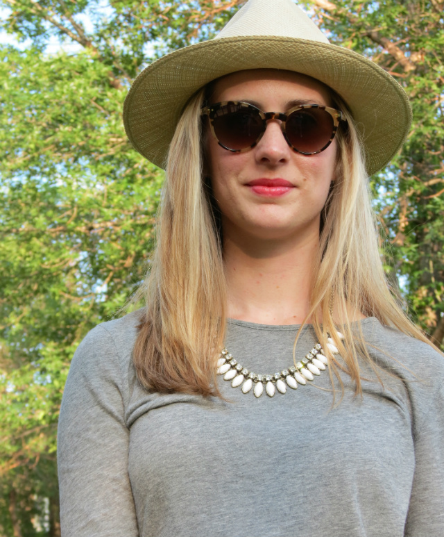 J. Crew panama hat