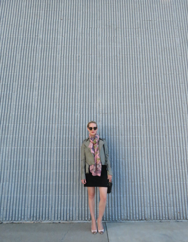 giveaway, indianapolis boutique, gray leather jacket, oasap sunglasses, anne klein cap toe pumps