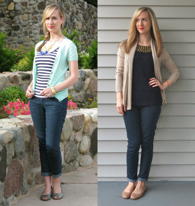 how to wear polka dot jeans, where to buy polka dot jeans, polka jeans outfits