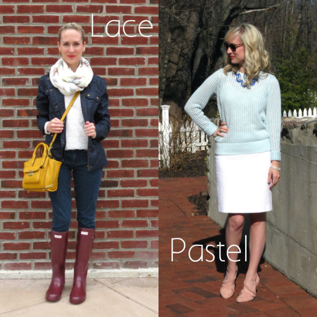 wardrobe challenge, style challenge, spring 2014 trends, lucky b boutique, indianapolis style blog