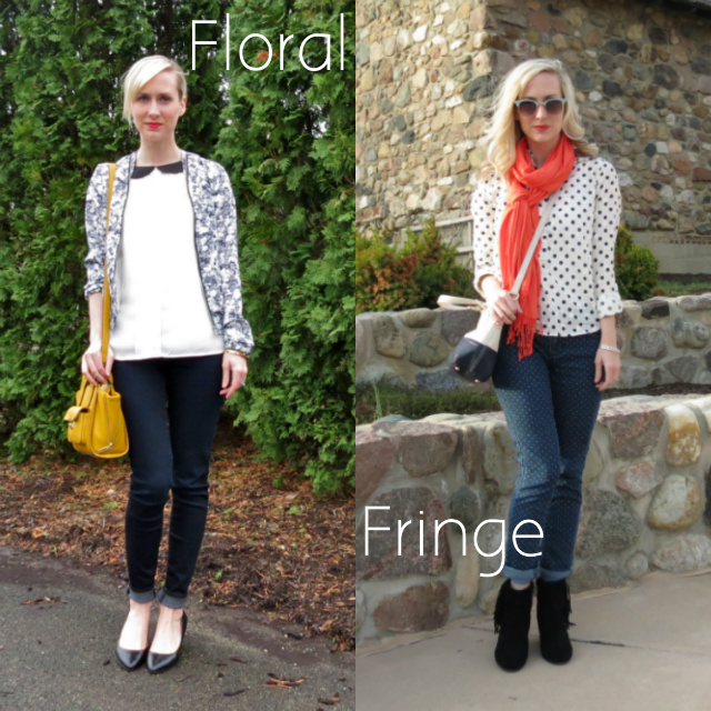 wardrobe challenge, style challenge, spring 2014 trends, lucky b boutique, indianapolis style blog