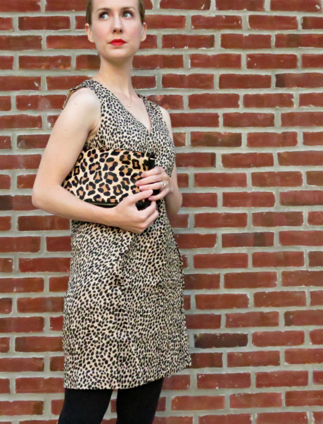 ann taylor leopard dress