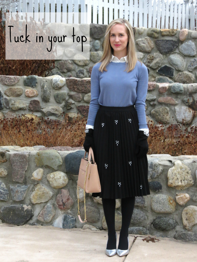 how to wear midi skirt, how to style midi skirt