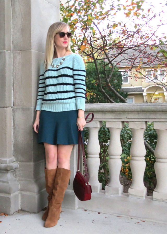 fall outfit ideas, suede boots