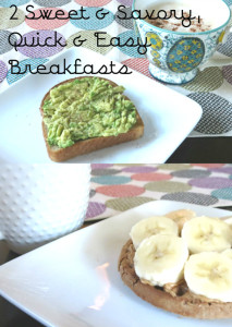 My 2 Favorite Weekday Breakfasts - Sarah's Real Life